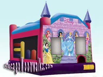 Disney Princess Combo 5 in 1 Bounce House Rental in Chicago